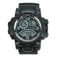 S-618 Sport Digital Watch for Kids Waterproof with Luminous Feature and Alarm Hot Selling Resin Band