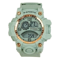 S-618 Sport Digital Watch for Kids Waterproof with Luminous Feature and Alarm Hot Selling Resin Band