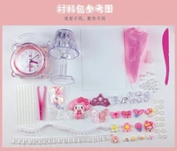 Cartoon DIY Alarm Clock - Handmade Plastic Clock for Kids