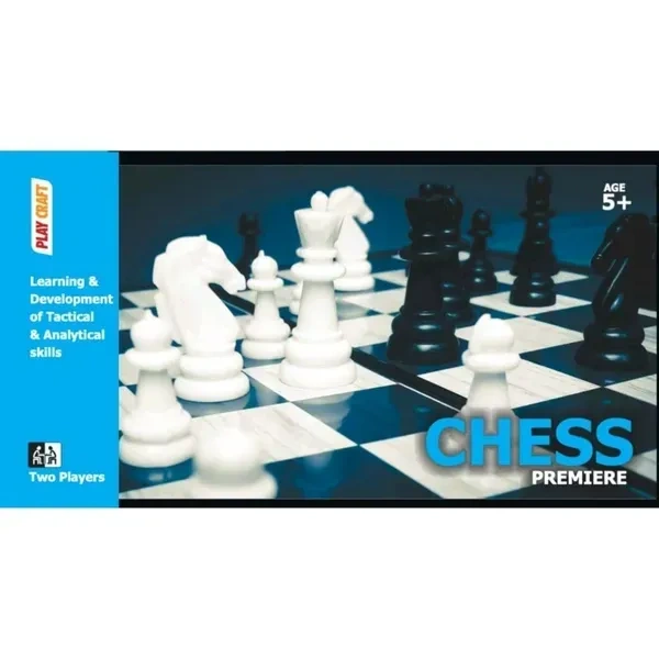 MINI CHESS PREMIERE, Chess Premiere Board Game | Classic Strategy Chess Set for Kids & Adults