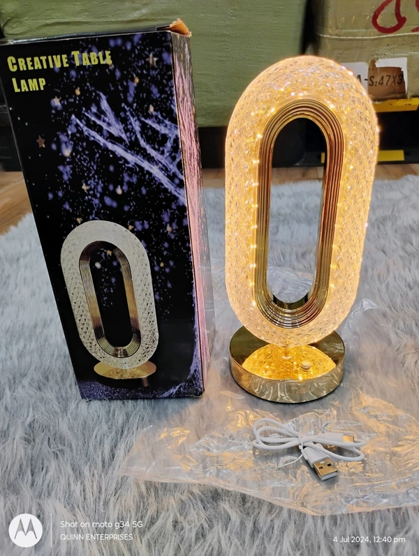 Oval Crystals Lamp Type C
