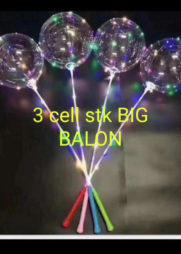 White 3 cell light baloon Neon Balloons Glow In The Dark,Helium Balloons Sets For Party,Birthday,Wedding,Decoration