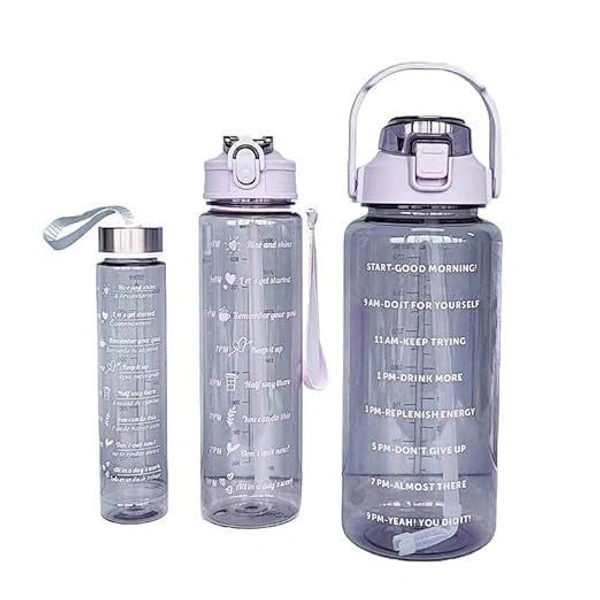 3in1 Transparent Bottle 