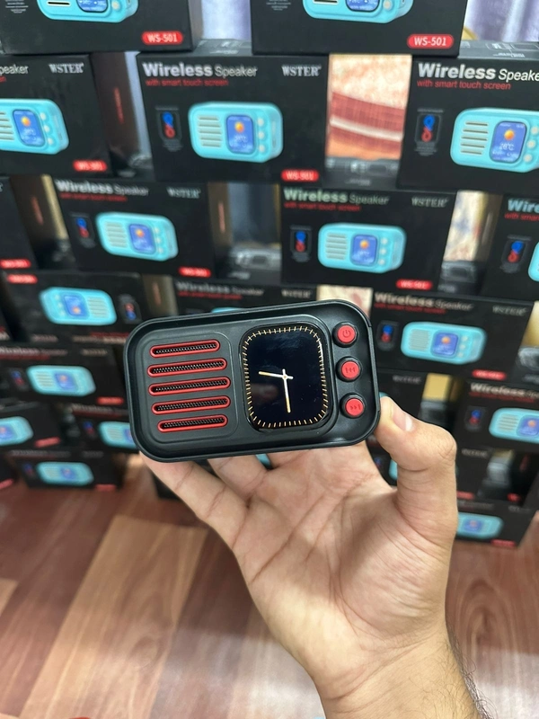 Marshall New Model Smart Screen Wireless Speaker WS501 Mini Portable Speaker Customize Screen Display