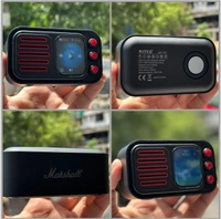 Marshall New Model Smart Screen Wireless Speaker WS501 Mini Portable Speaker Customize Screen Display