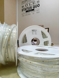 Water Proof LED Rope light Warm White 25 Mtr with Adapter.