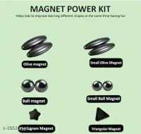 9 Pcs Kids Magnet Match Rings Game for Educational and Teamwork Matching Skills Fun with Friends Pack of 1