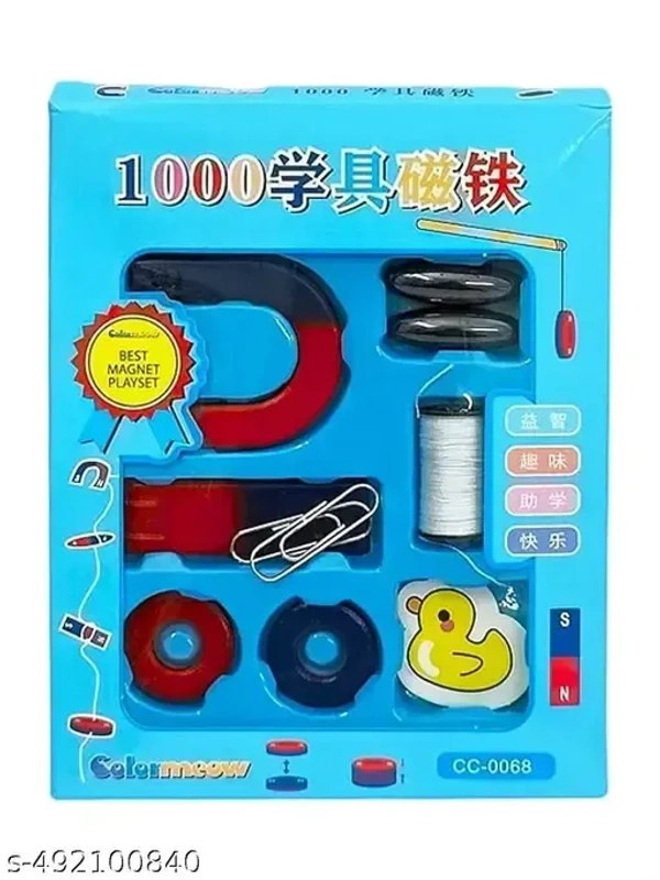 Magnet Game | U Magnet | Round Magnet | Magnet Chumbak Game Magnet Kit Educating Toy for Kids for Science Projects Multipurpose Office Magnets, Fridge Magnet 