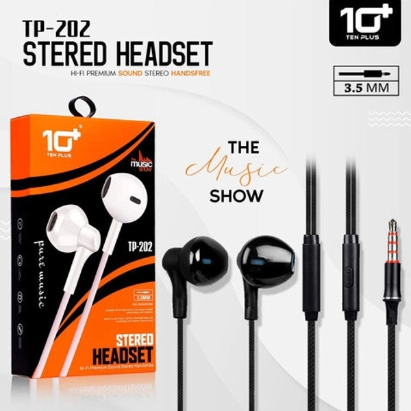 10+Earphone  - White