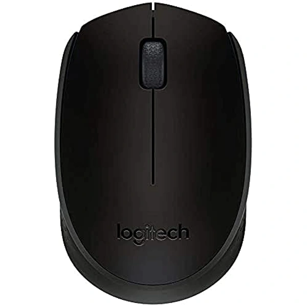 Logitech B170 Wireless Mouse, 2.4 GHz with USB Nano Receiver - 1PC