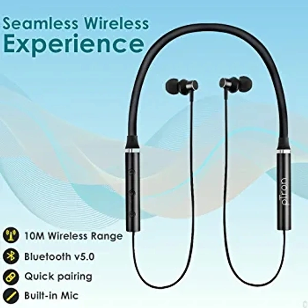 Ptron Neckband  - Black