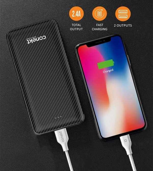 Zeal Proton Pro 10000mAh Powerbank Fast Charging Power Bank Dual (Input, Output) 