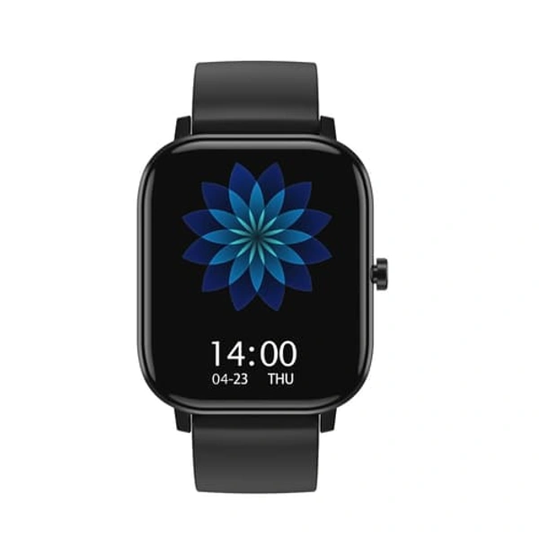 Smart Watch with BT Calling, SpO2, ECG, Blood Pressure monitor (Black)