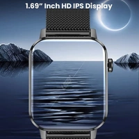 Home Smart Watches SmartwatchesAlloy Bluetooth Calling Smartwatch Black