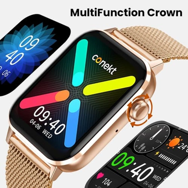Home Smart Watches SmartwatchesAlloy Bluetooth Calling Smartwatch Black