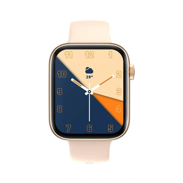 Conekt Slay 2.01" Large Display Bluetooth Calling Smart Watch Gold