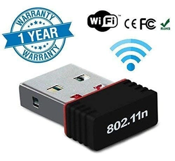 M2K HUB® 950 Mbps USB WiFi Adapter Wireless Network Receiver Dongle for Desktop Laptop, (Support- Windows XP/7/8/10 & MAC OS) NOt Support to DVR and HDTV