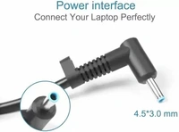 HP ( Blue Pin ) Original Laptop Charger 19.5V 3.33A 65W 65 W Adapter  (Power Cord Included)
