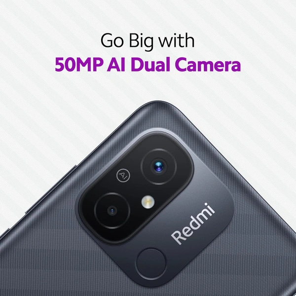 Redmi12C  - matte black, 4GB+64GB