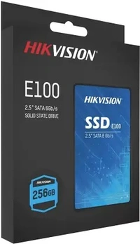 HIKVISION E100 256 GB Desktop, Laptop, All in One PC's, Surveillance Systems Internal Solid State Drive (SSD) (HS-SSD-E100)  (Interface: SATA, Form Factor: 2.5 Inch)