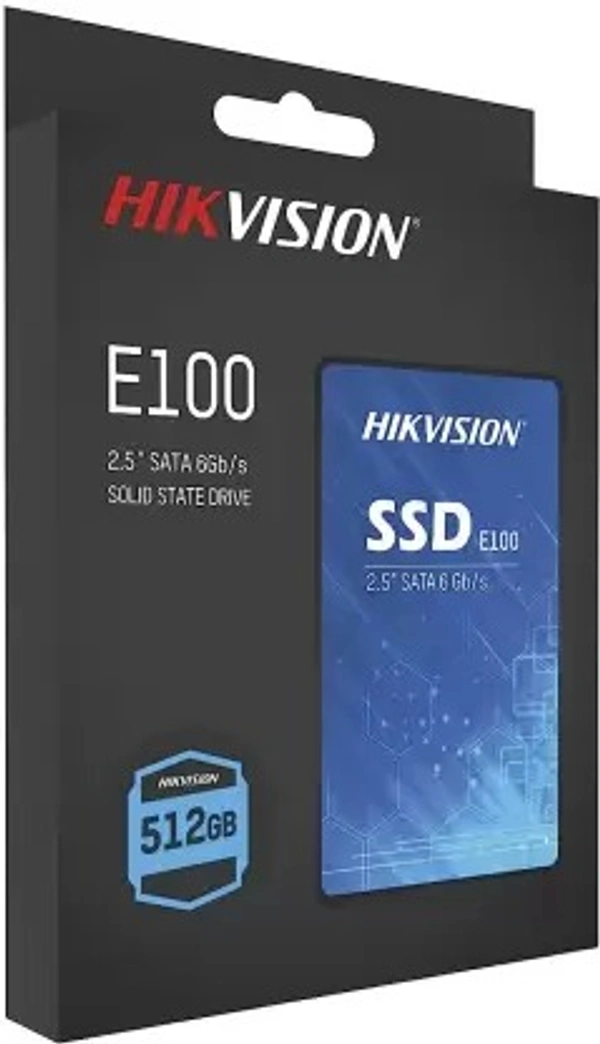 HIKVISION E100 512 GB Desktop, All in One PC's, Laptop, Surveillance Systems Internal Solid State Drive (SSD) (HS-SSD-E100)  (Interface: SATA, Form Factor: 2.5 Inch)
