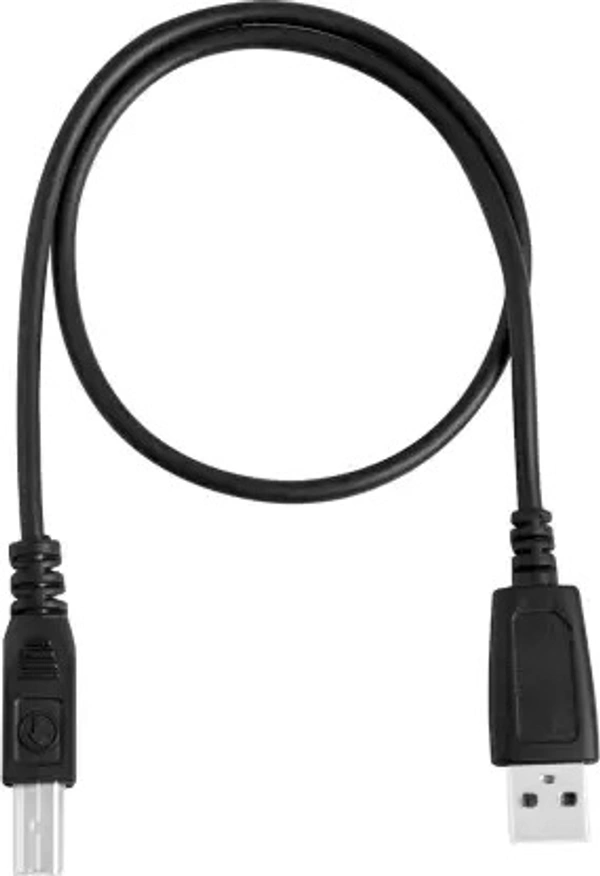 Micro USB Cable 2 A 1 m 1 Miter High Speed Universal 2.0  (Compatible with Printer, Black, One Cable)