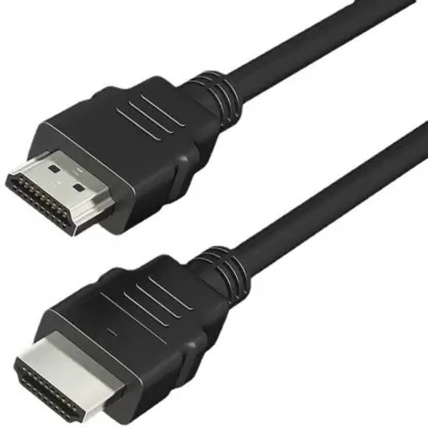  HDMI Cable 1 m HDMI High-definition Cable Connection Hdmi Cable - 1m  (Compatible with Monitor Projector, SET BOX, Black, One Cable)