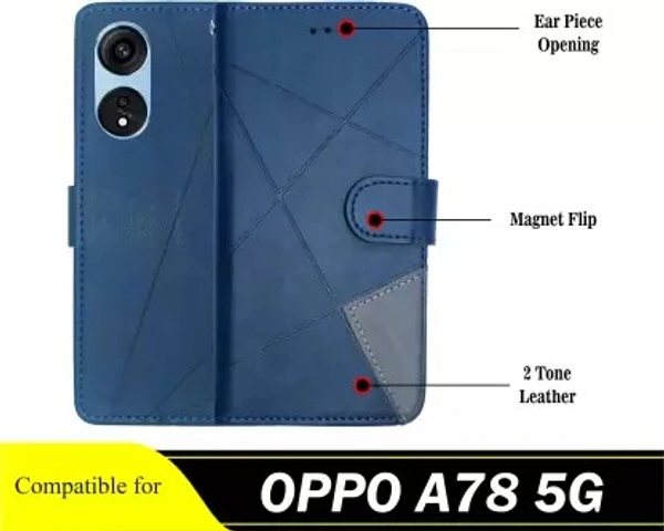 OPPO A78 5G Flip Cover 