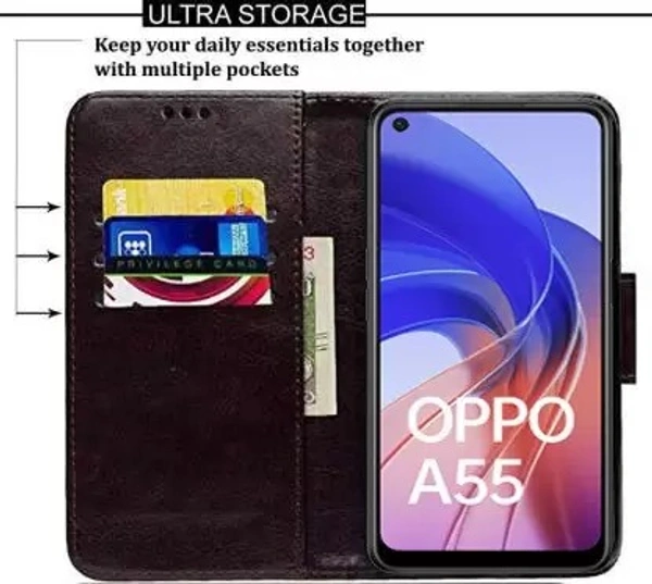 OPPO A55 Flip Cover 