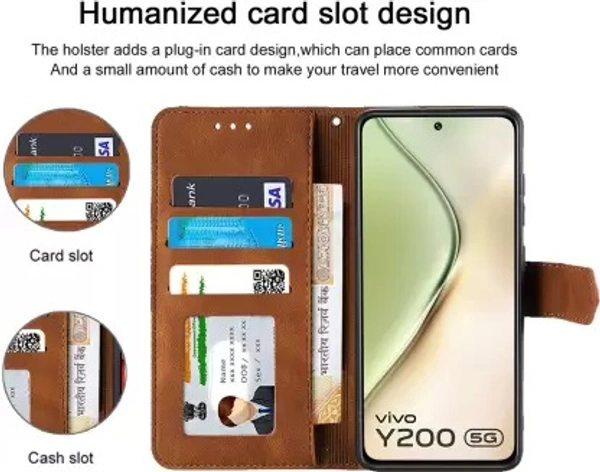 Vivo Y200 5G Flip Cover 