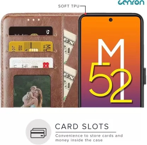 	Samsung Galaxy M52 5G Flip Cover