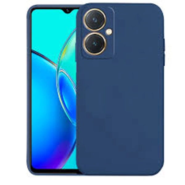 Vivo Y27 Pouch - Navy Blue