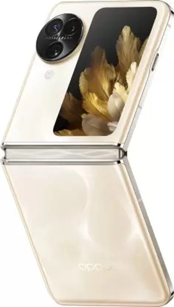 OPPO Find N3 Flip (Cream Gold, 256 GB)  (12 GB RAM) - Cream Golden