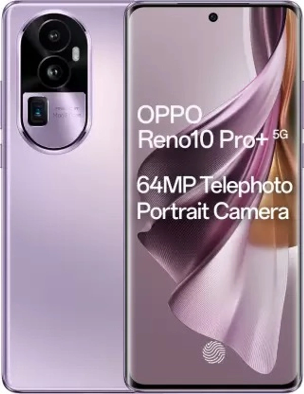 OPPO Reno10 Pro+ 5G (Glossy Purple, 256 GB)  (12 GB RAM) - glossy purple