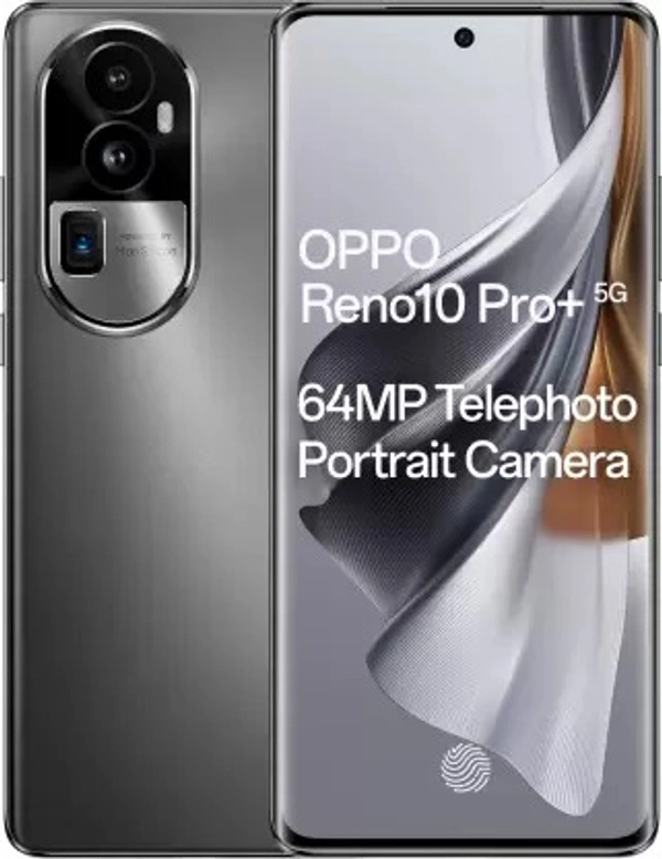 OPPO Reno10 Pro+ 5G (Silvery Grey, 256 GB)  (12 GB RAM) - silvery grey