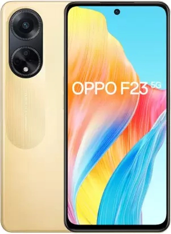 OPPO F23 5G (Bold Gold, 256 GB)  (8 GB RAM) - Golden Sand