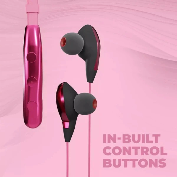Rainbow Series Pink CL-50 Wireless Neckband - pink