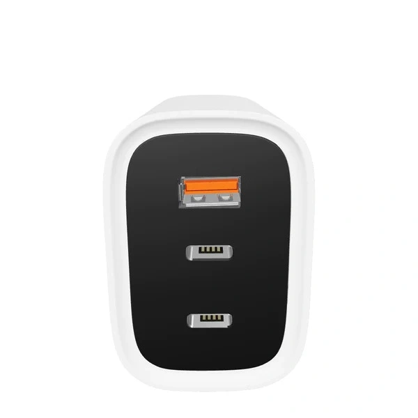 CH-1000 Fasto Power 45W PD Charger With Triple Ports - White