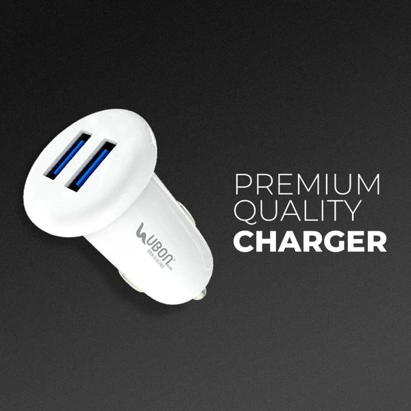 Charge Guru CH-93 Car Charger - White