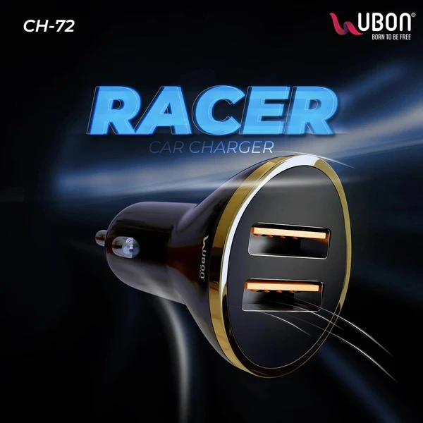 CH-72 Racer Car Charger - Black