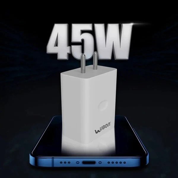 MaxPro CH-163 45W Mobile Charger - White
