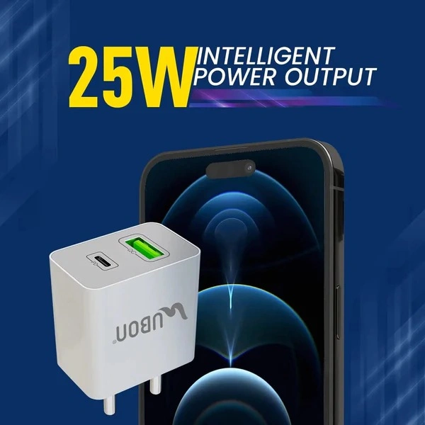 CH-300 OG SERIES 25-Watt Mobile Charger - White