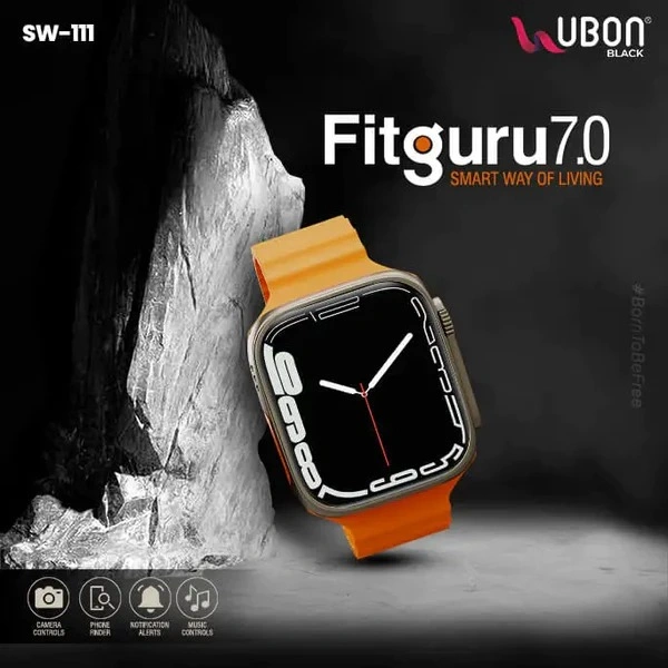 Fitguru 7.0 SW-111 Smart Watch - Orange