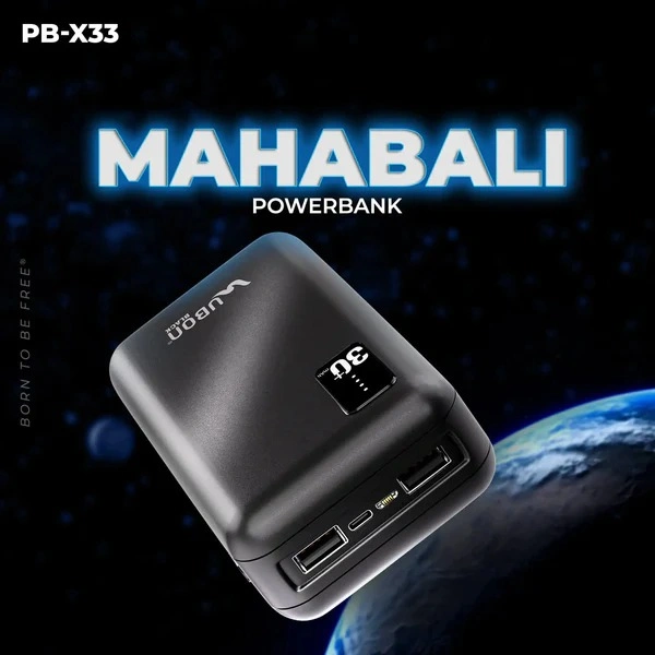 Mahabali PB-X33 30000 MAh Power Bank - Black