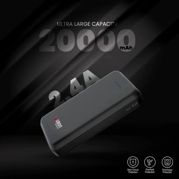 PB-X90 TravelKing 20000mAh Power Bank - Black