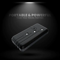 PB-X12 PowerKing Universal 10000mAh Power Bank - Black