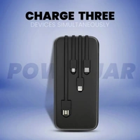PB-X17 PowerJar 10000mAh Power Bank - Black