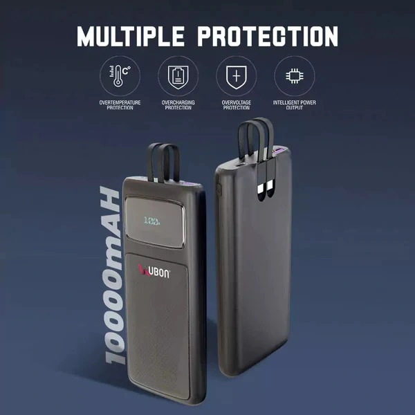 Sensation Series PB-X37 10000 MAh Power Bank - Black
