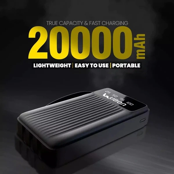 PB-SX202 20000mAh Power Bank - Black