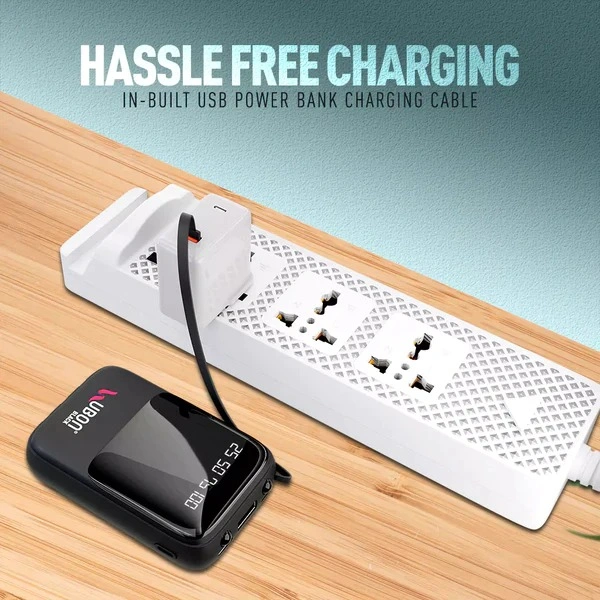 PB-X103 Mini 10000mAh Power Bank - Black